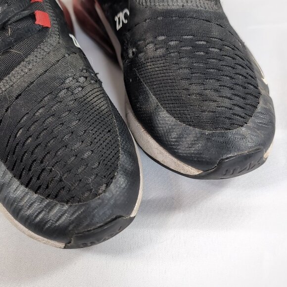 Nike Air Max 270 AH8050-022 Black Red Men's 8 Women's 10 Shoes Sneakers - Picture 4 of 16